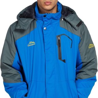Ski Jacket with Hood for Men Waterproof Snow Winter Coat
