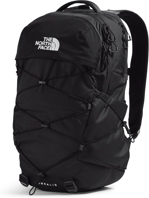 THE NORTH FACE Borealis Commuter Laptop Backpack | Water Repellent Finish, 16" Laptop Sleeve, Large Main Compartment for Everyday Carry, TNF Black/TNF Black-NPF, One Size - Image 3