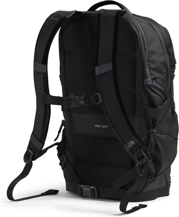 THE NORTH FACE Borealis Commuter Laptop Backpack | Water Repellent Finish, 16" Laptop Sleeve, Large Main Compartment for Everyday Carry, TNF Black/TNF Black-NPF, One Size - Image 4
